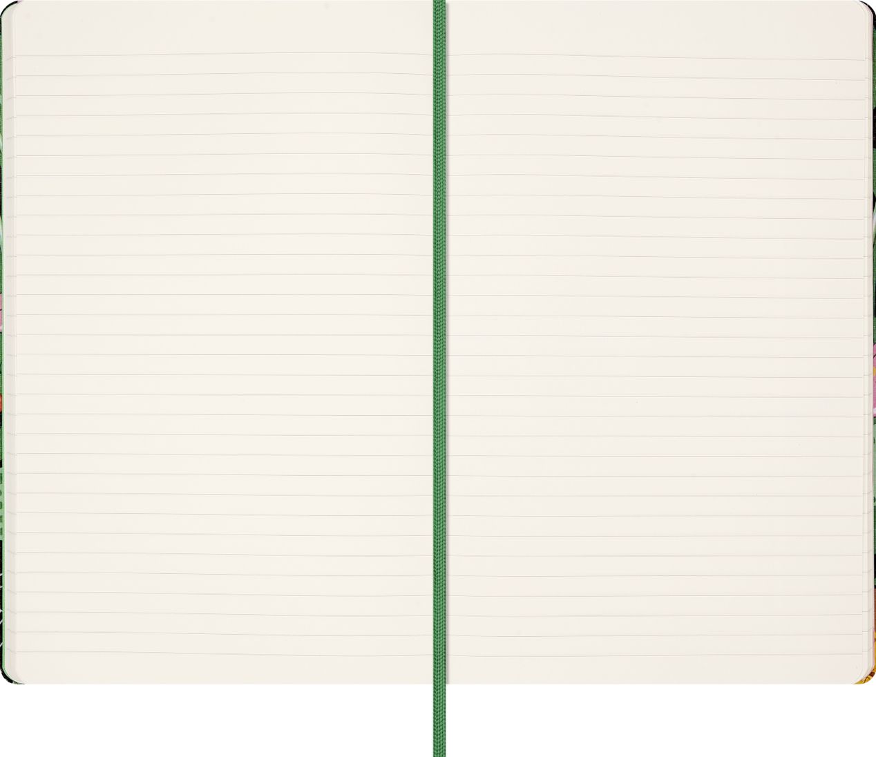 Moleskine x Marc Jacobs x Hattie Stewart Artist Capsule Joy! Limited Edition Notebook, Hard Cover, Large (5" x 8.25") Ruled/Lined, Green Butterflies, 240 Pages