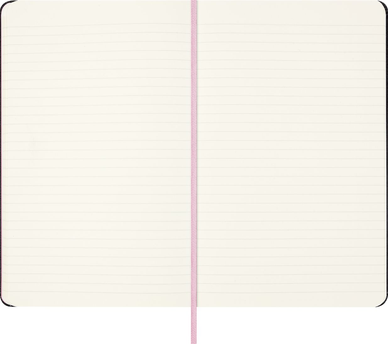 Moleskine x BLACKPINK Limited Edition Notebook, Hard Cover, Large (5" x 8.25") Ruled/Lined, Black, 240 Pages