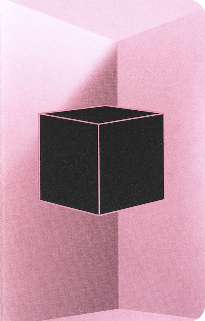 Moleskine x BLACKPINK Limited Edition Cahier Journals, Pocket (3.5" x 5.5") Plain/Blank, Black & Pink, 64 Pages (Set of 4)