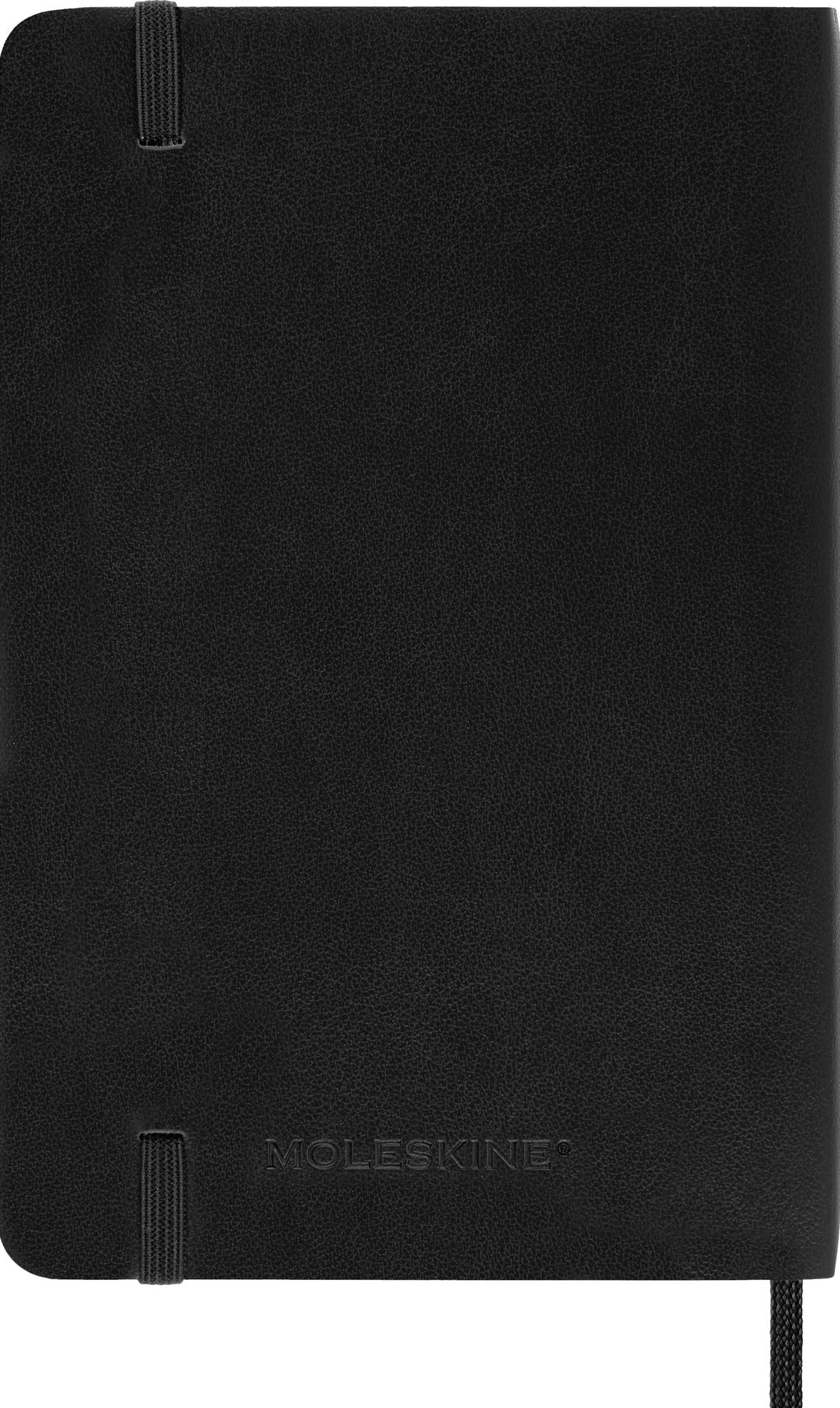 2026 Moleskine Classic Black 12 Month Weekly Soft Cover Pocket Planner