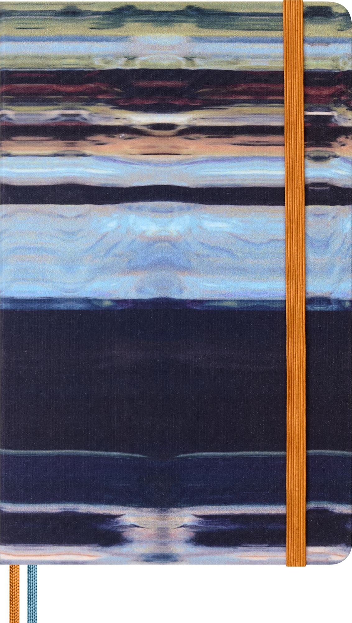 Moleskine Limited Edition Impressionism Notebook, Hard Cover, Large (5" x 8.25") Ruled, Dappled Blue, 176 Pages