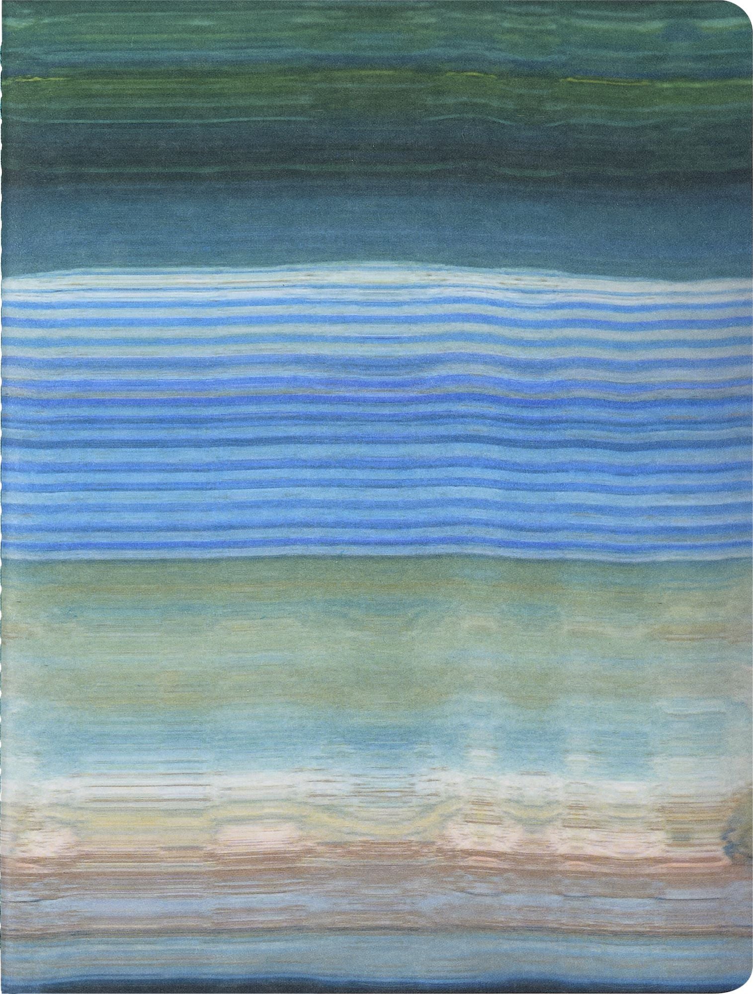 Moleskine Limited Edition Impressionism Cahier Journal, Soft Cover, XL (7.5" x 9.75") Ruled/Lined, Cool Blue, 120 pages