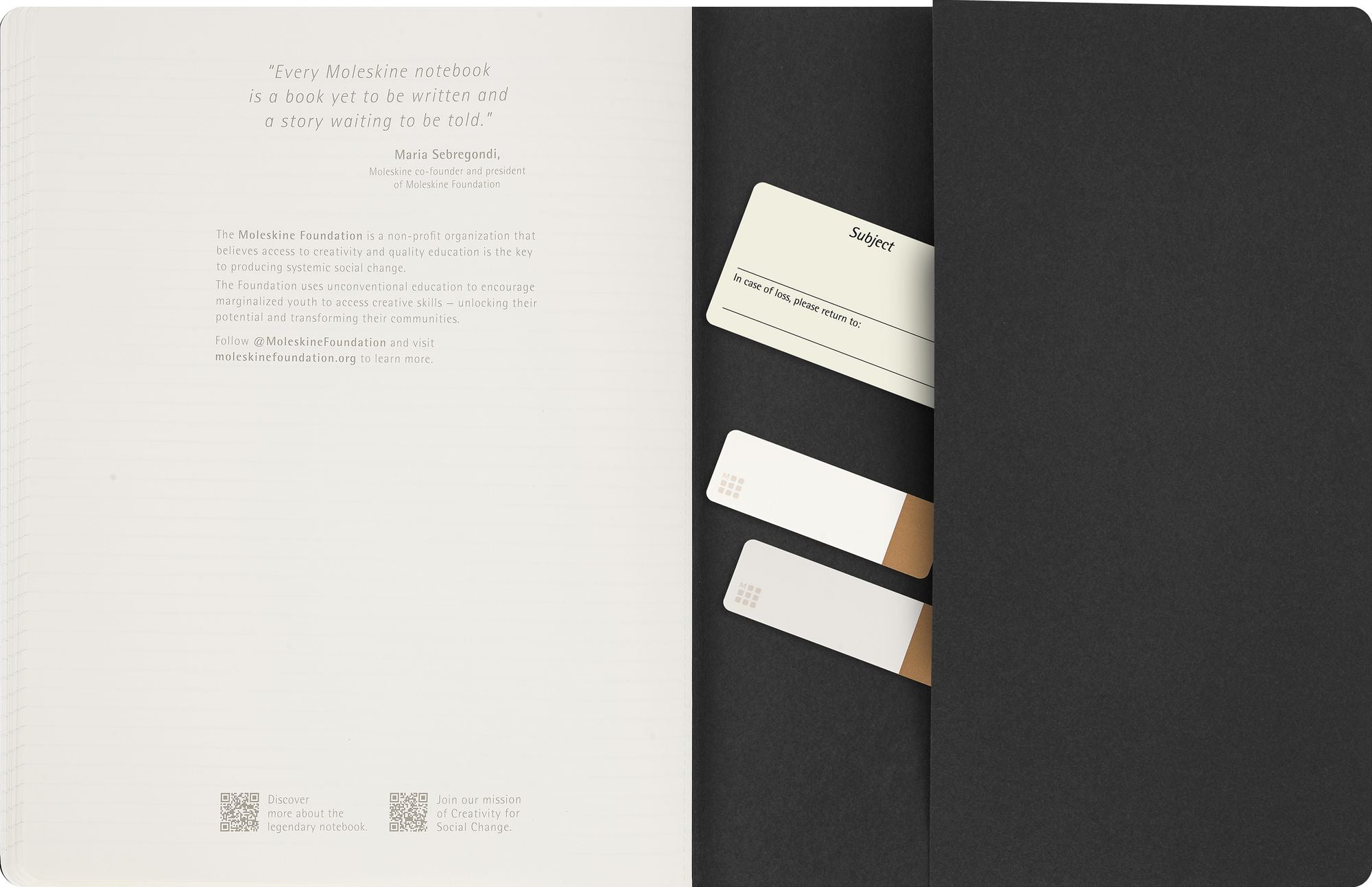 Moleskine Student Cahier Journal, Soft Cover, Ruled, XXL (8.5" x 11"), Black