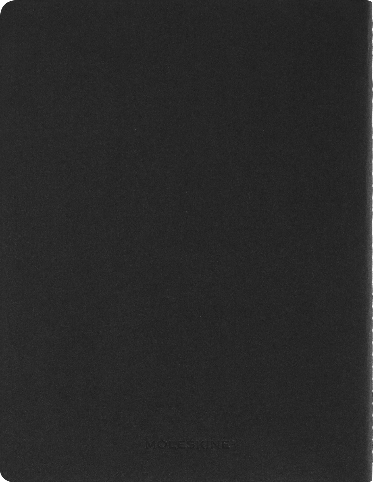 Moleskine Student Cahier Journal, Soft Cover, Ruled, XXL (8.5" x 11"), Black