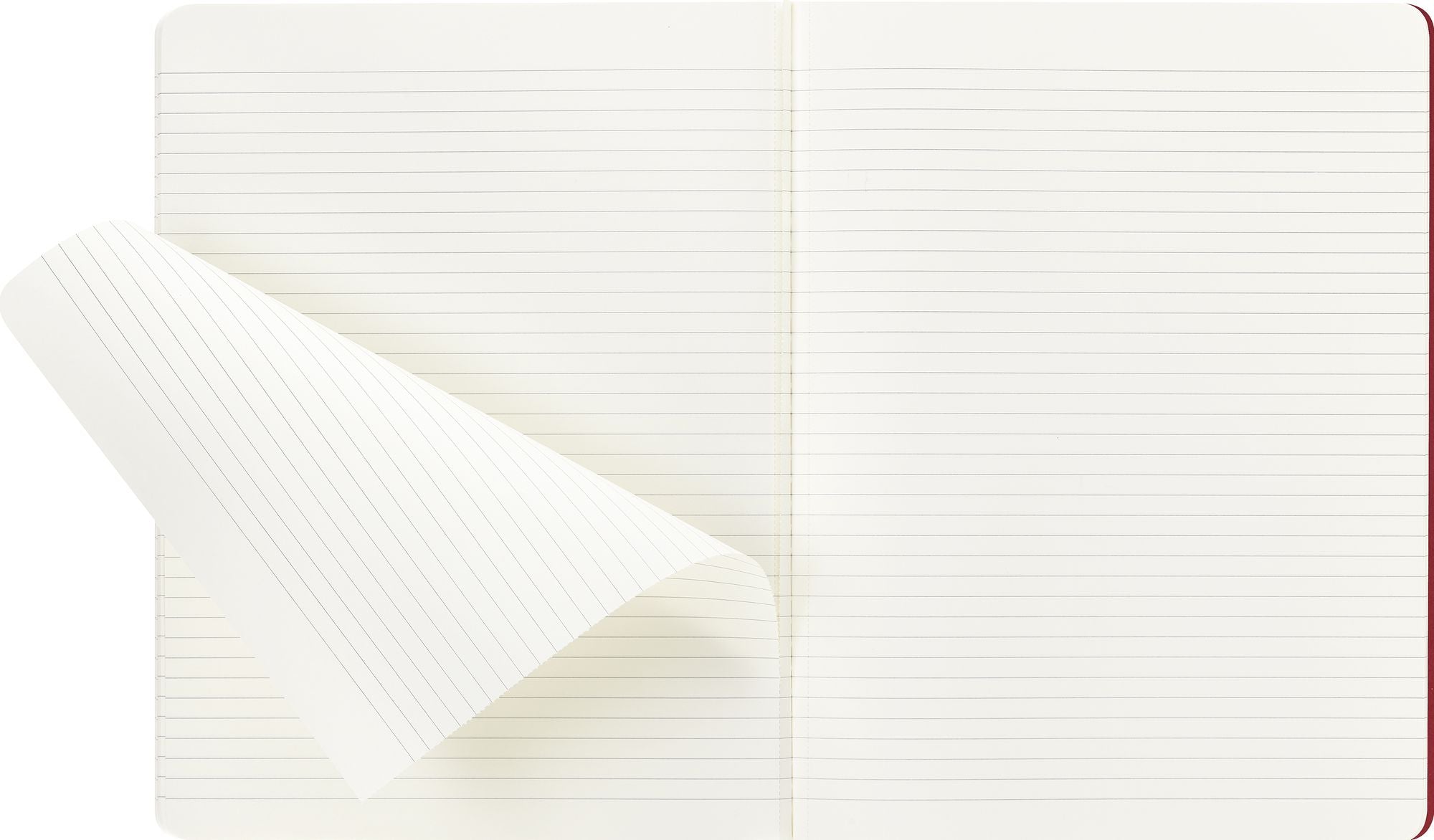 Moleskine Student Cahier Journal, Soft Cover, Ruled, XXL (8.5" x 11"), Cranberry Red