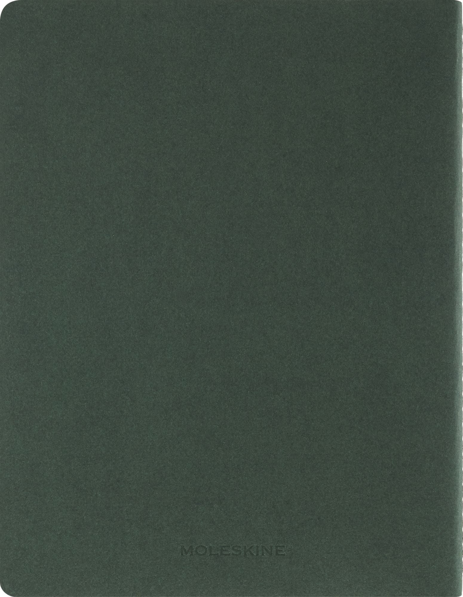 Moleskine Student Cahier Journal, Soft Cover, Ruled, XXL (8.5" x 11"), Myrtle Green
