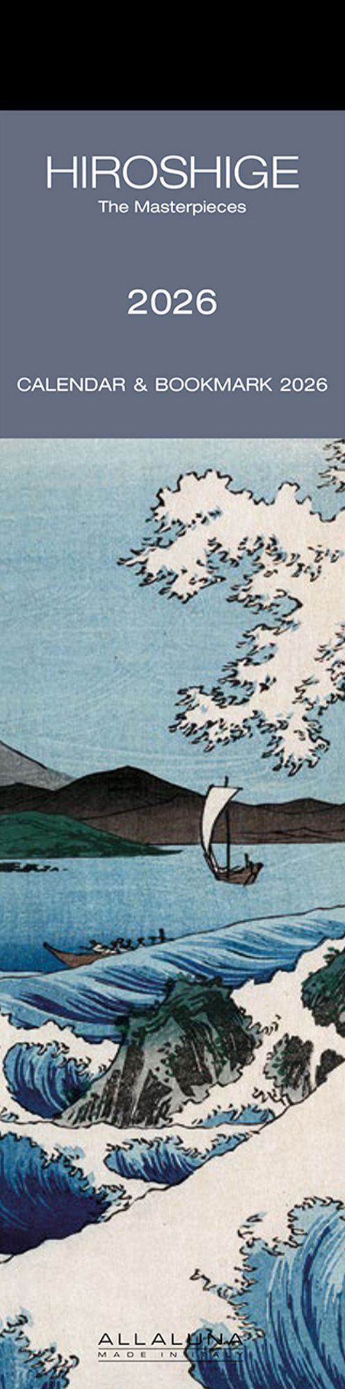 2026 Hiroshige Bookmark Calendar