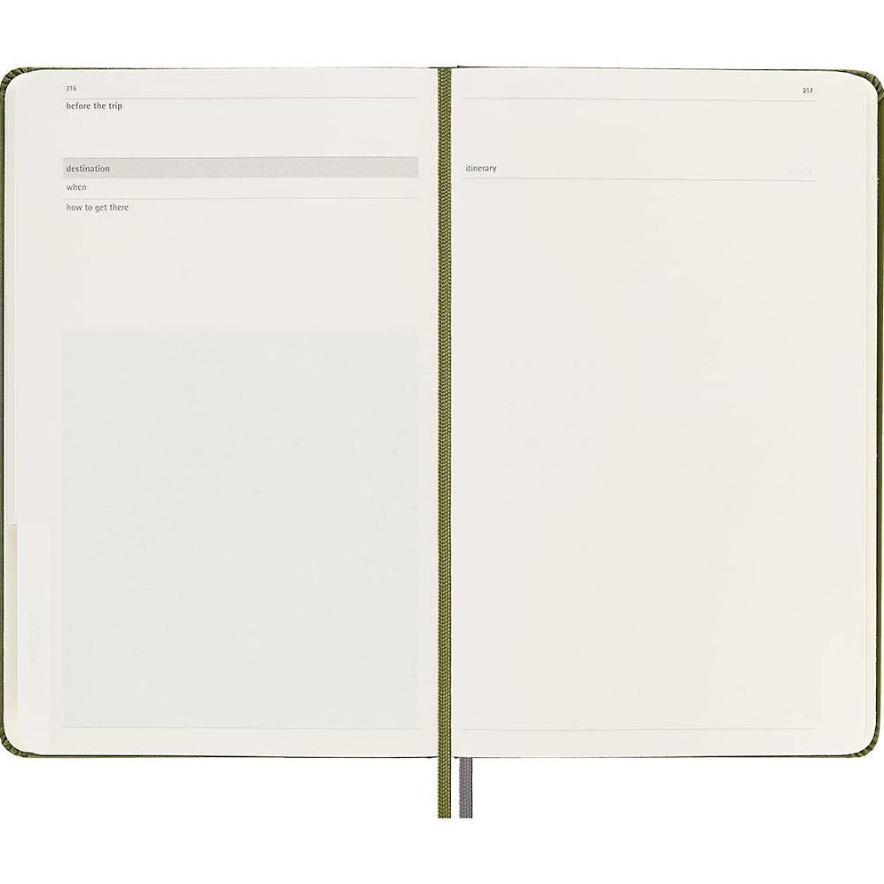 Moleskine Passion, Travel Journal, Large, Boxed/Hard Cover (5 x 8.25)