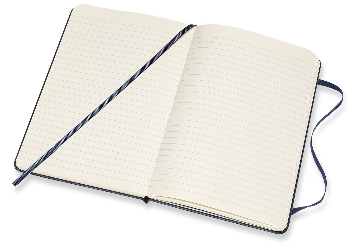 Moleskine Notebook, Medium, Ruled, Sapphire Blue, Hard Cover (4.5 x 7)