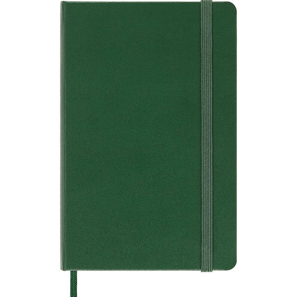 Moleskine Classic Notebook, Pocket, Ruled, Myrtle Green, Hard Cover (3.5 x 5.5)