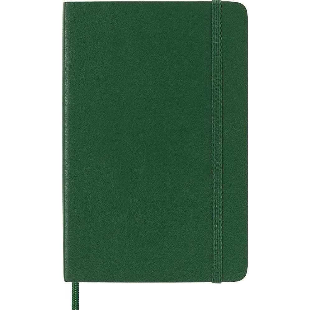 Moleskine Classic Notebook, Pocket, Ruled, Myrtle Green, Soft Cover (3.5 x 5.5)