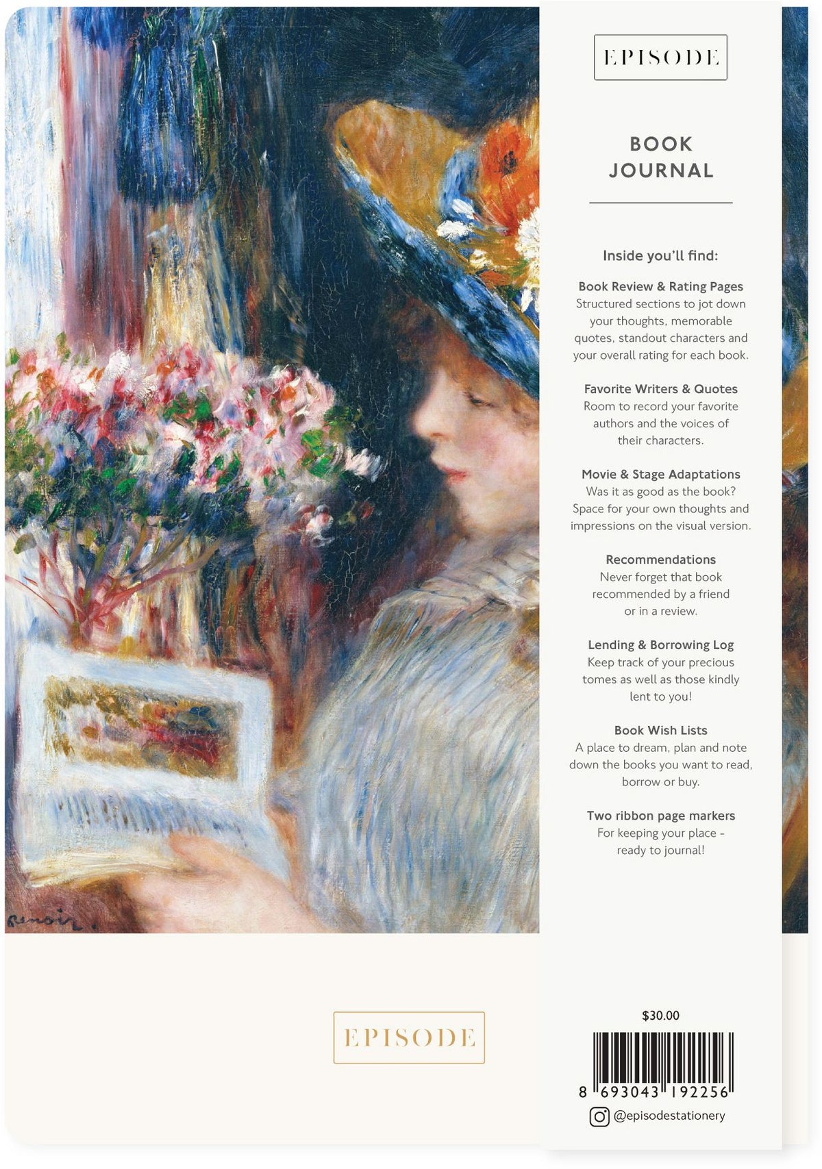 Renoir Reading Journal