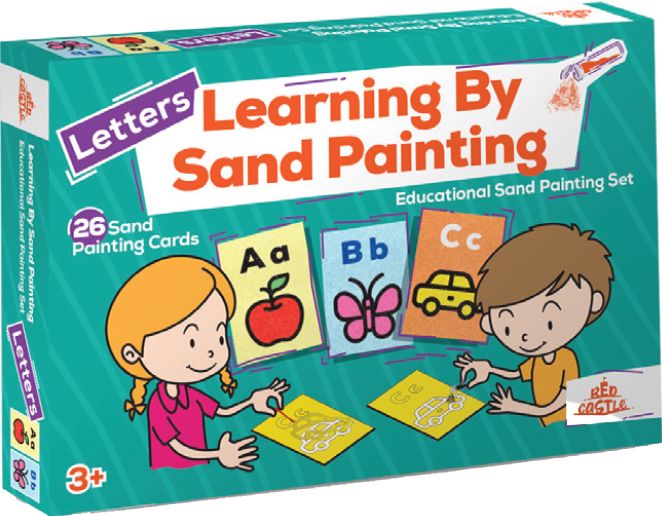 Letters Sand Painting Education Set