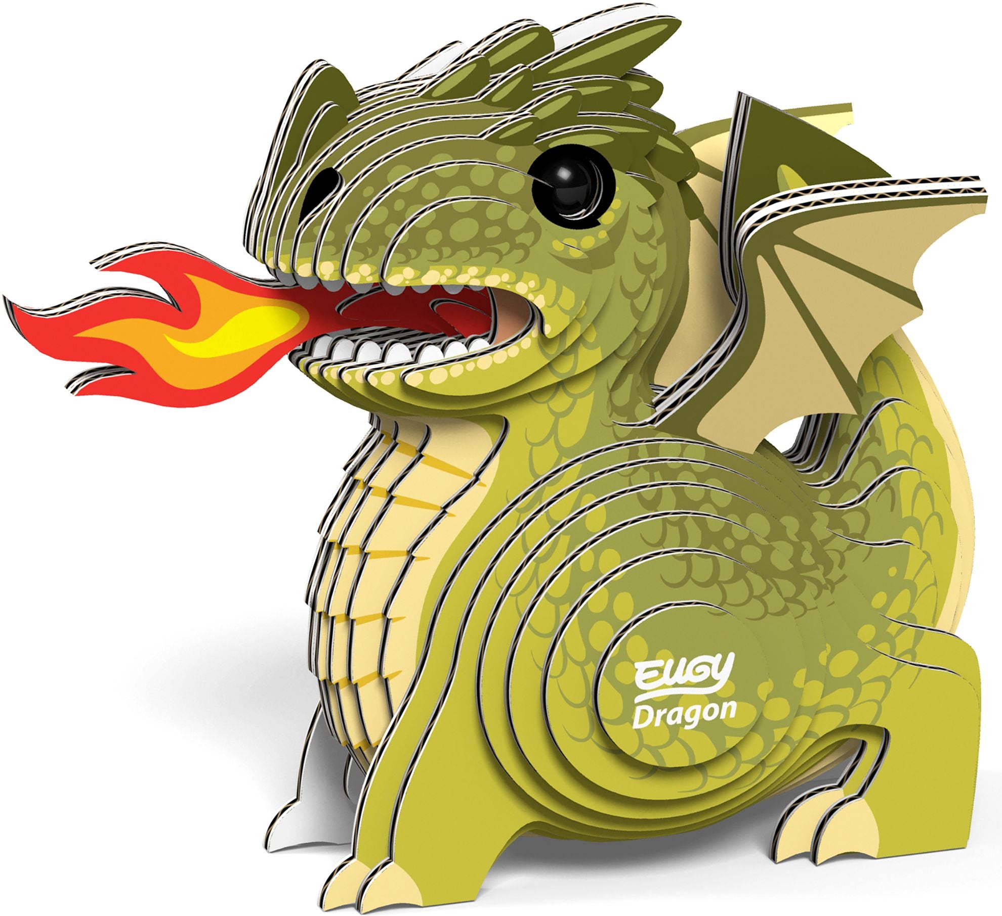 EUGY Dragon 3D Cardboard Model Kit