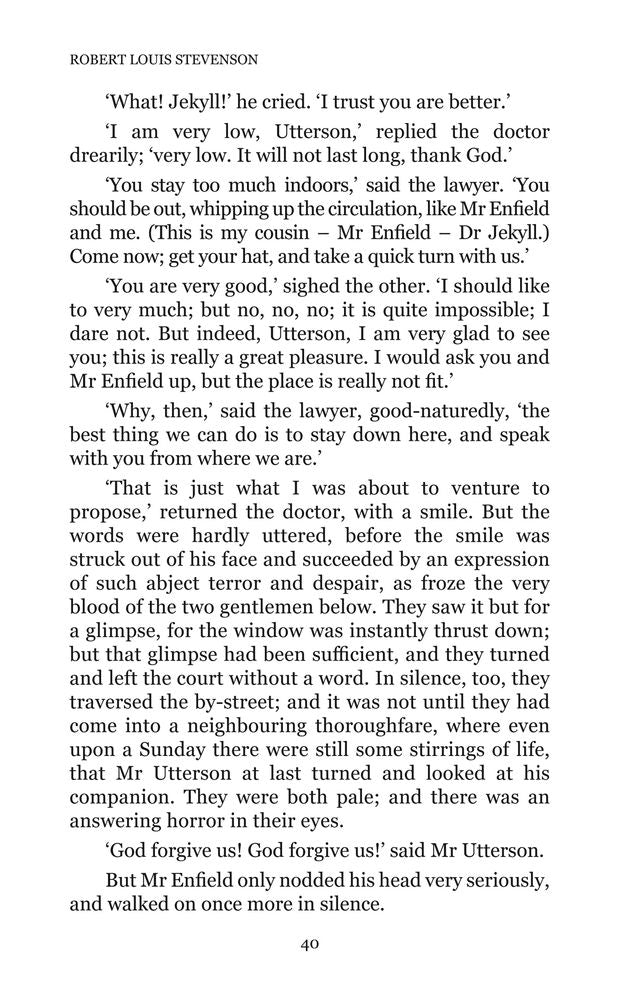 The Strange Case of Dr Jekyll and Mr Hyde