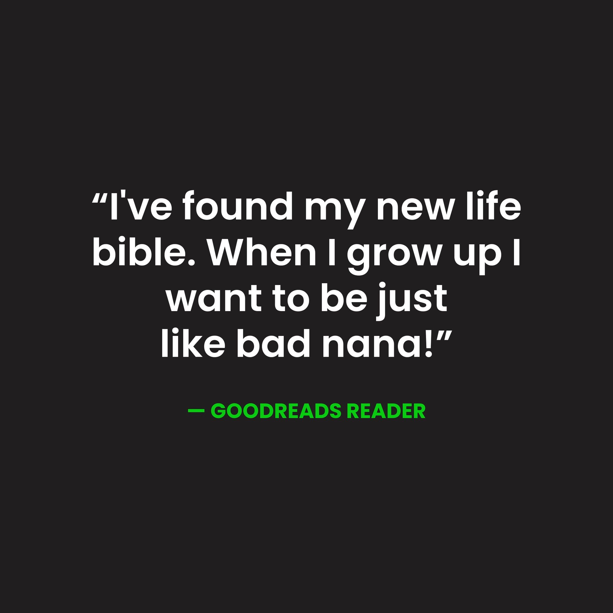 Older Not Wiser (Bad Nana, Book 1)