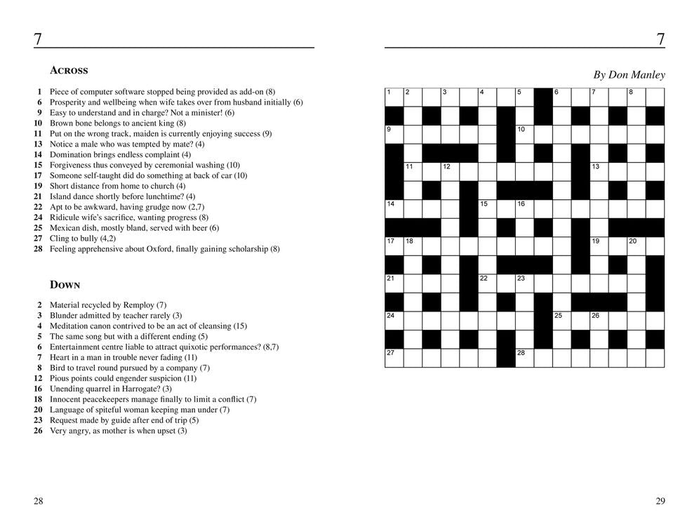 The Sunday Times Cryptic Crossword Book 1