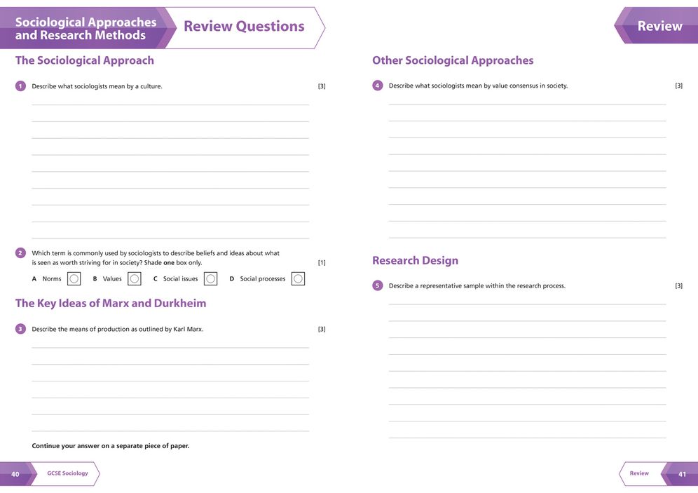 AQA GCSE 9-1 Sociology All-in-One Complete Revision and Practice: Ideal for home learning, 2023 and 2024 exams