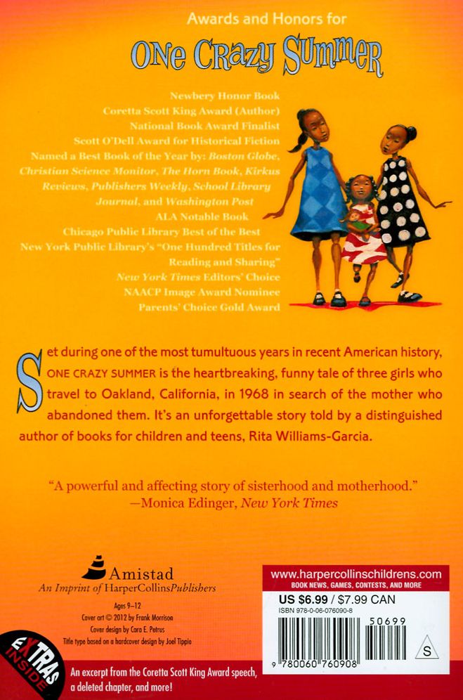 One Crazy Summer (Newbery Honor Award Winner)