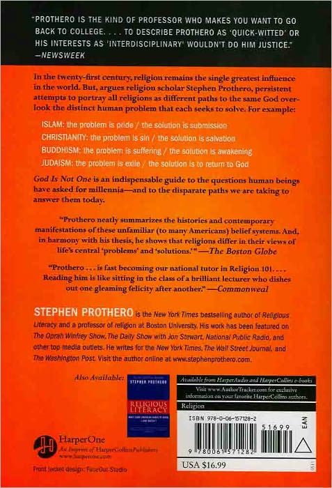 God Is Not One: The Eight Rival Religions That Run the World--and Why Their Differences Matter