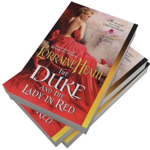 The Duke and the Lady in Red (Scandalous Gentlemen of St. James Series #3)
