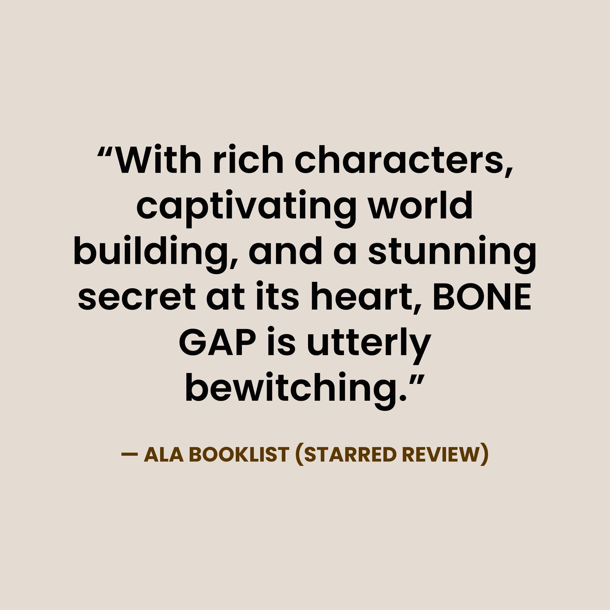 Bone Gap