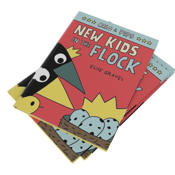 Arlo & Pips #3: New Kids in the Flock: A Graphic Novel