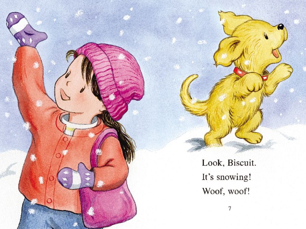 Biscuit's Snow Day Race: A Winter and Holiday Book for Kids