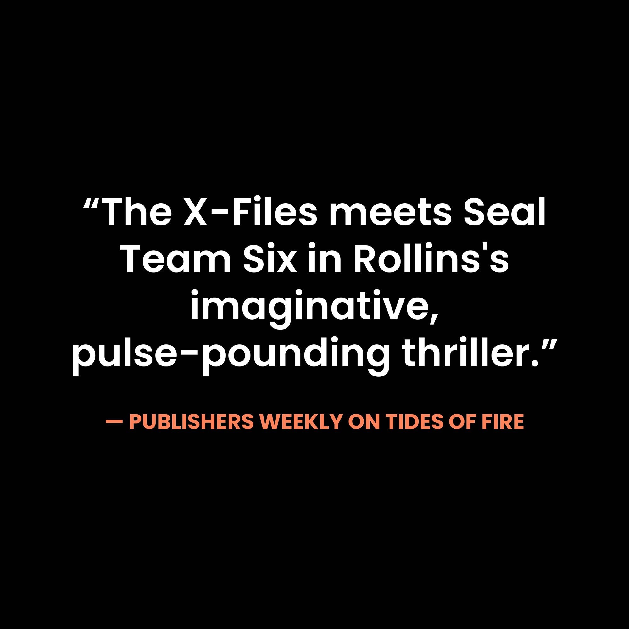 Tides of Fire (Sigma Force Series)