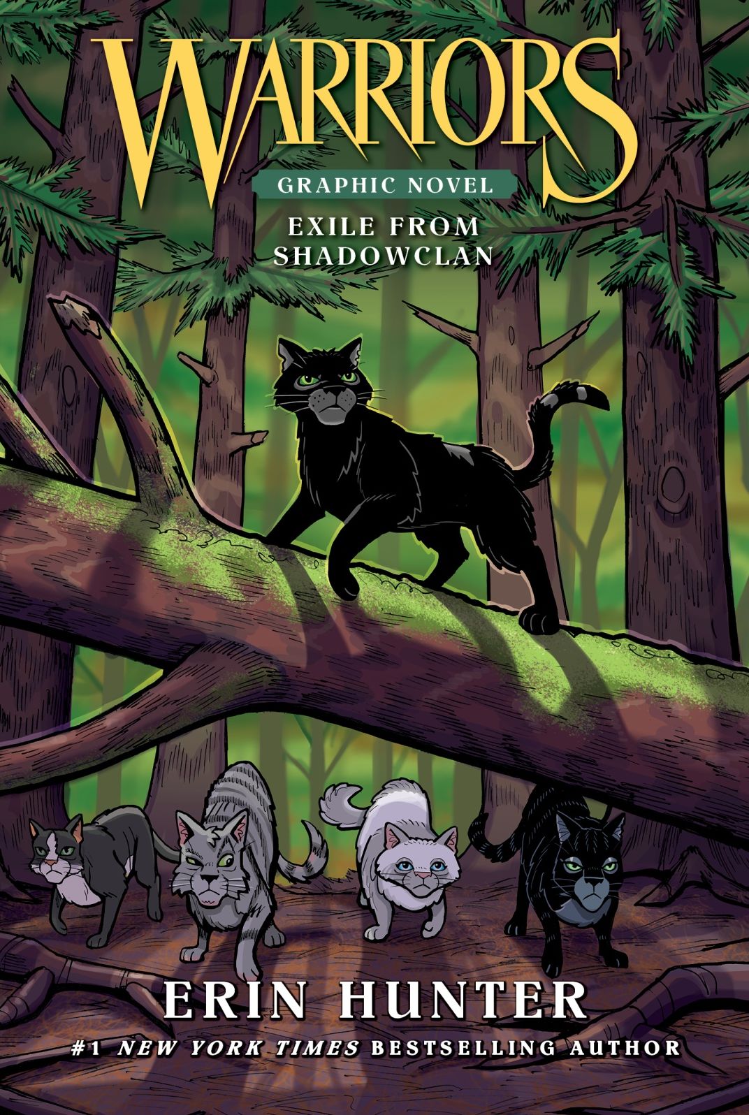 Warriors: Exile from ShadowClan (Full-Color Adventure)