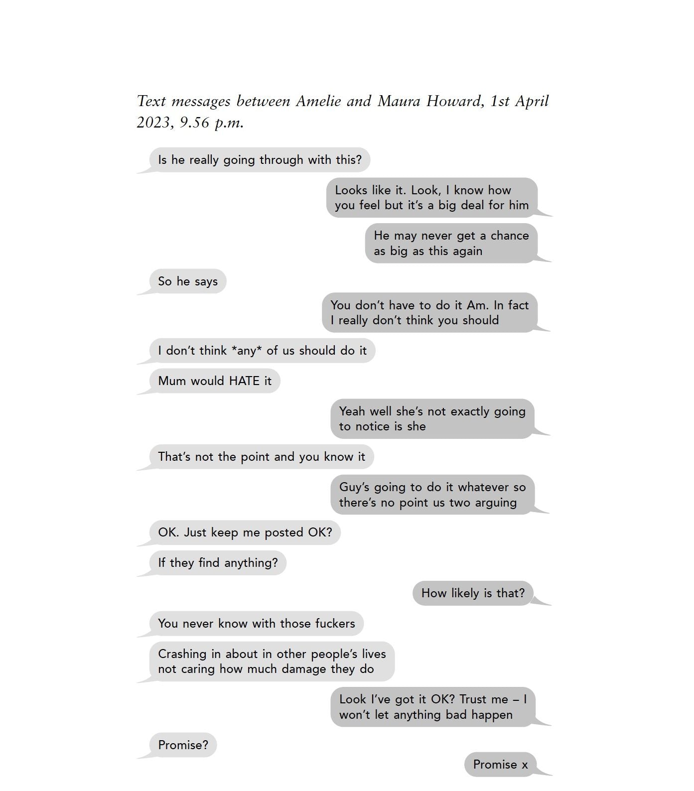 Murder in the Family: A Novel