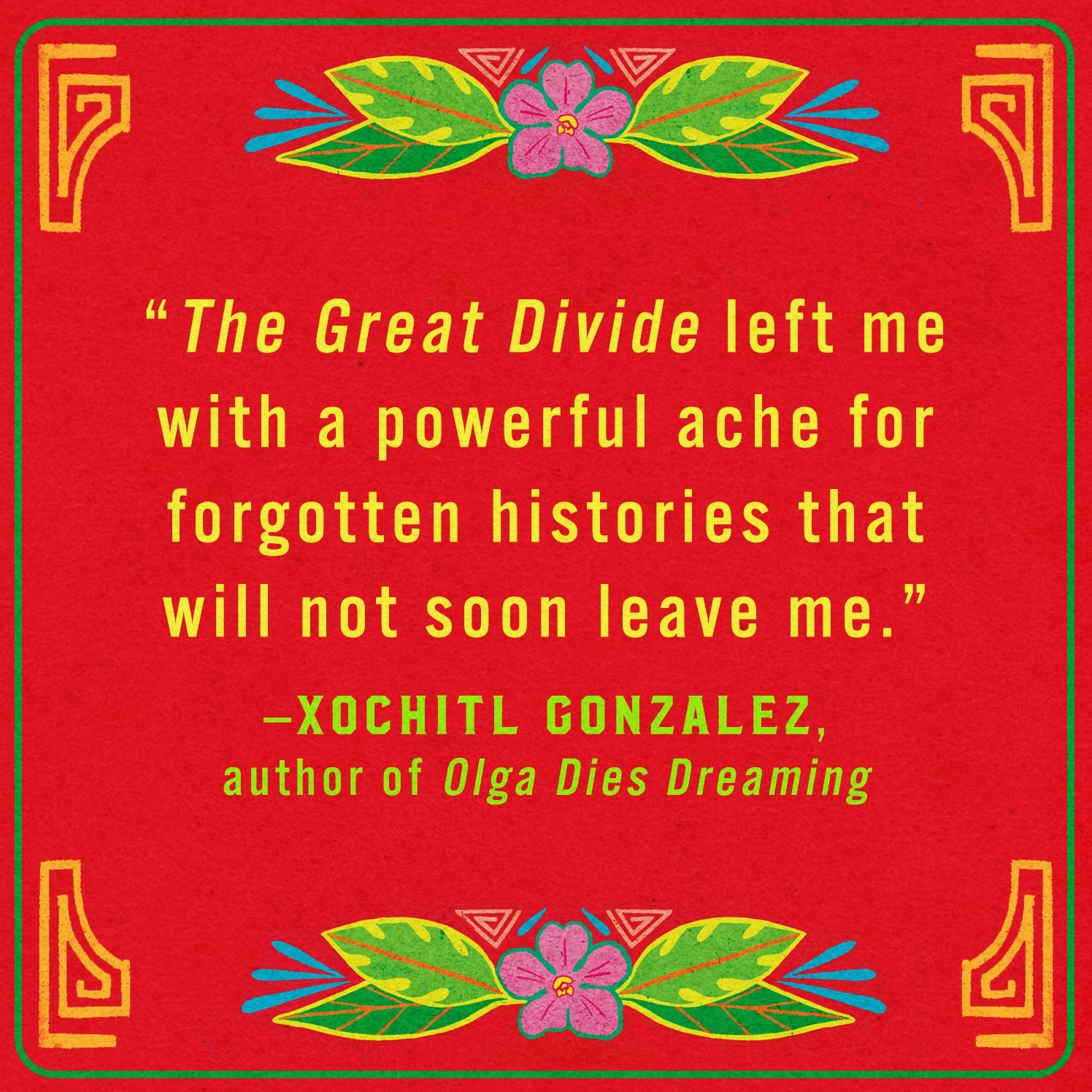 The Great Divide: A Novel