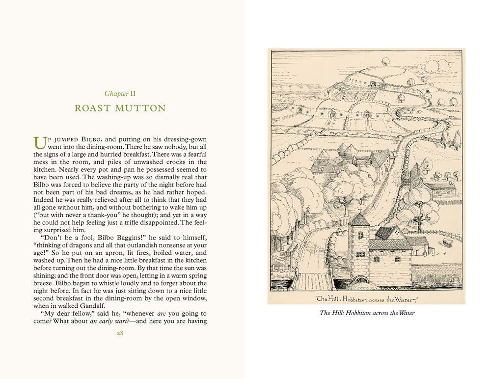 The Hobbit Illustrated by the Author: Illustrated by J.R.R. Tolkien