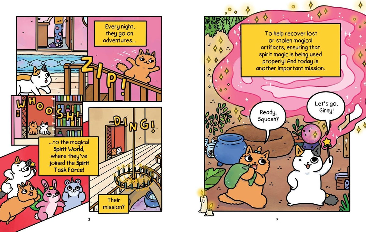 Cat & Cat Adventures: The Staff of Knowledge: A Graphic Novel