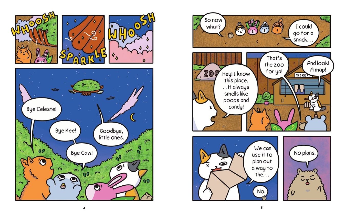 Cat & Cat Adventures: The Lair of the Owl King: A Graphic Novel