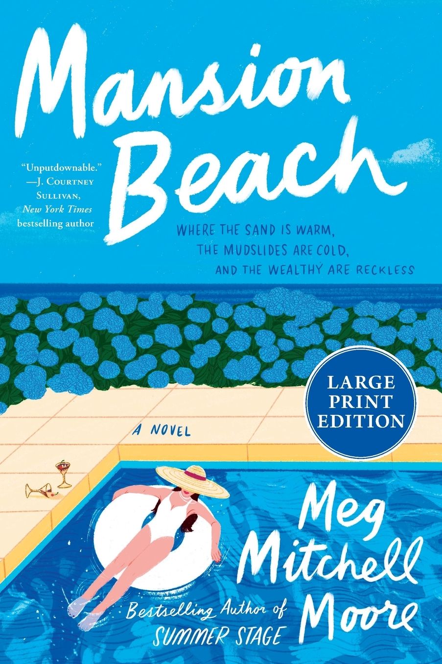 Mansion Beach: A Novel (Large Print)