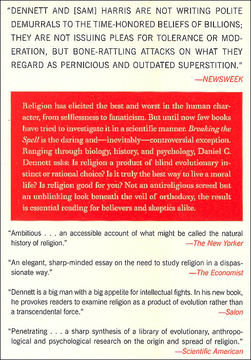 Breaking the Spell: Religion as a Natural Phenomenon