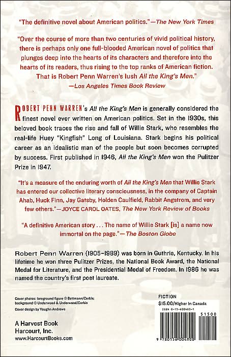 All the King's Men (Pulitzer Prize Winner)