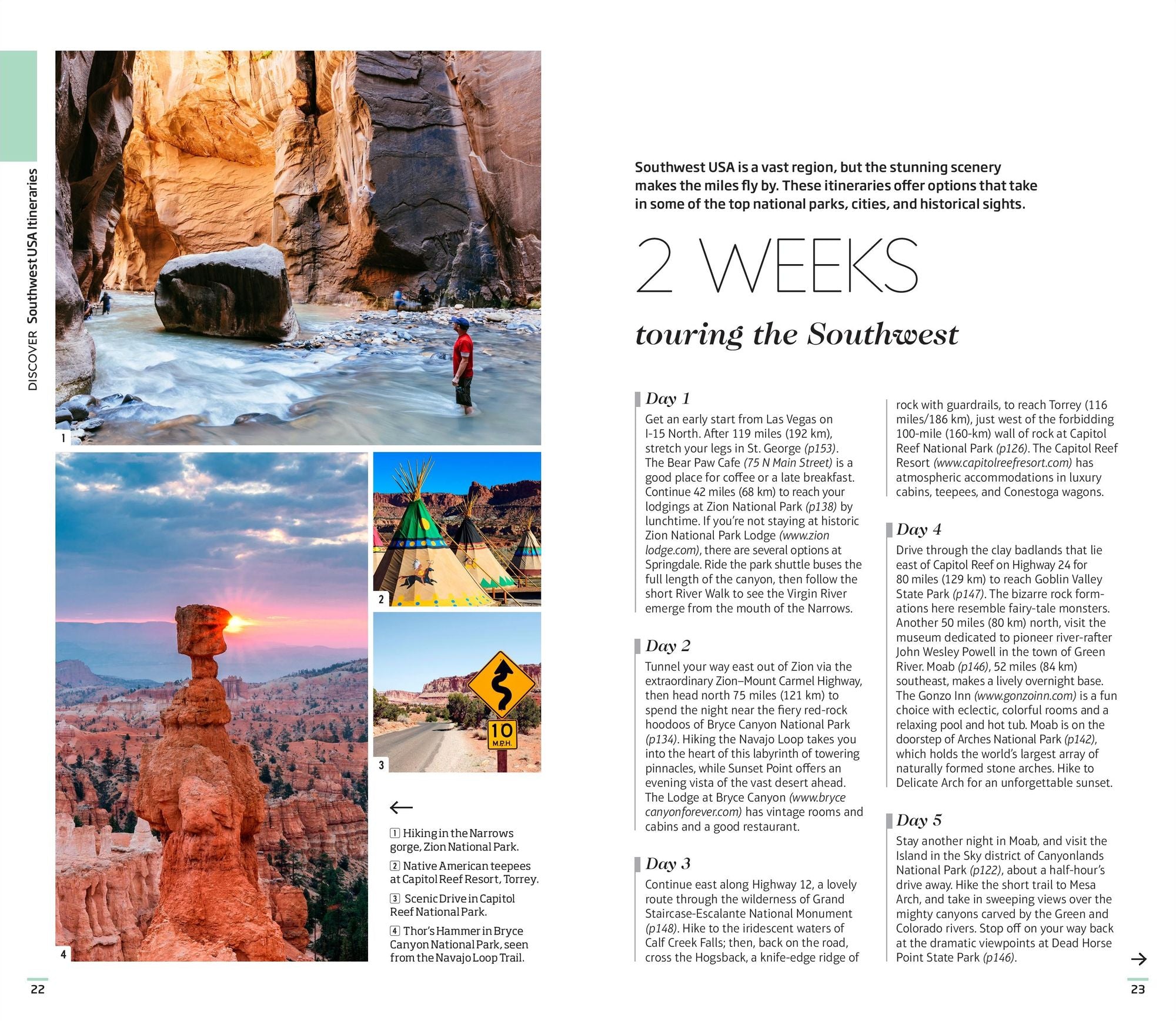 DK Eyewitness Southwest USA and National Parks