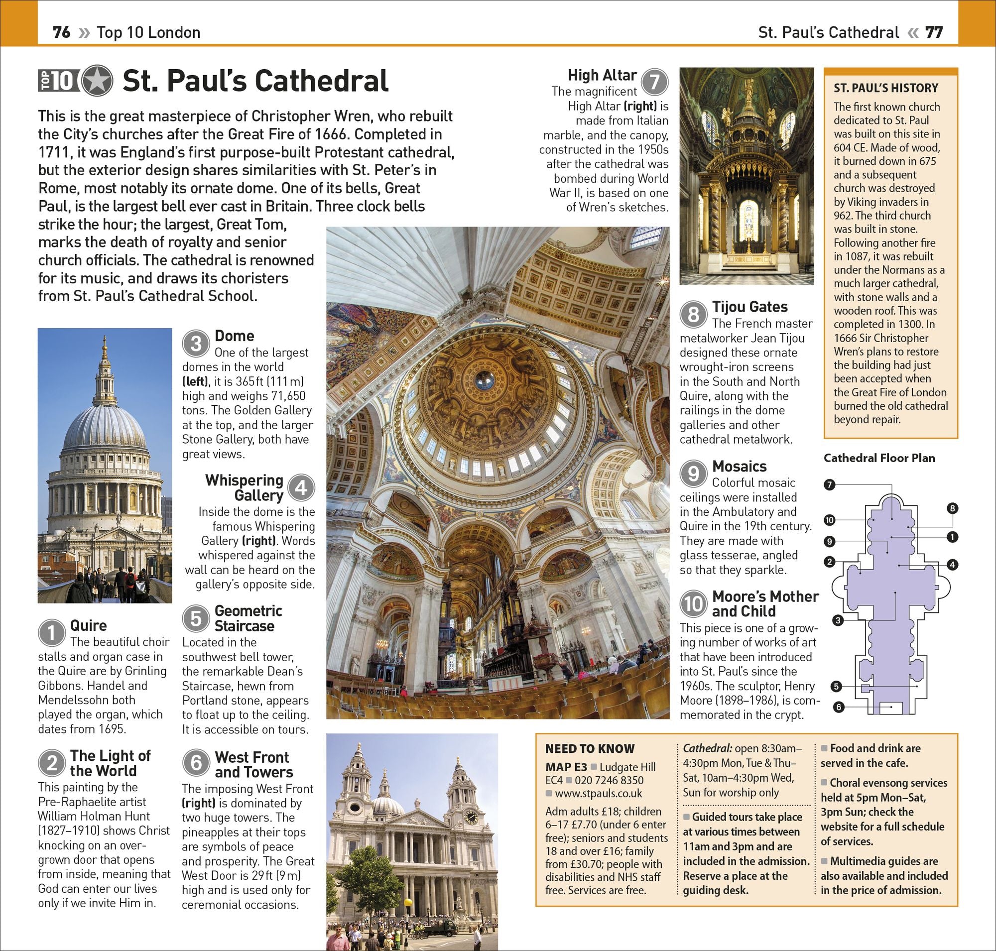 DK Top 10 European Cities: Top 10 lists for your perfect trip, plus an all-weather folded map