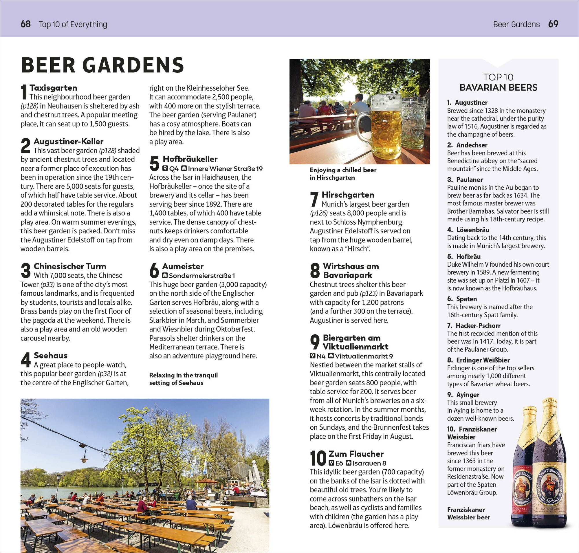 DK Top 10 Munich: Top 10 lists for your perfect trip, plus an all-weather folded map