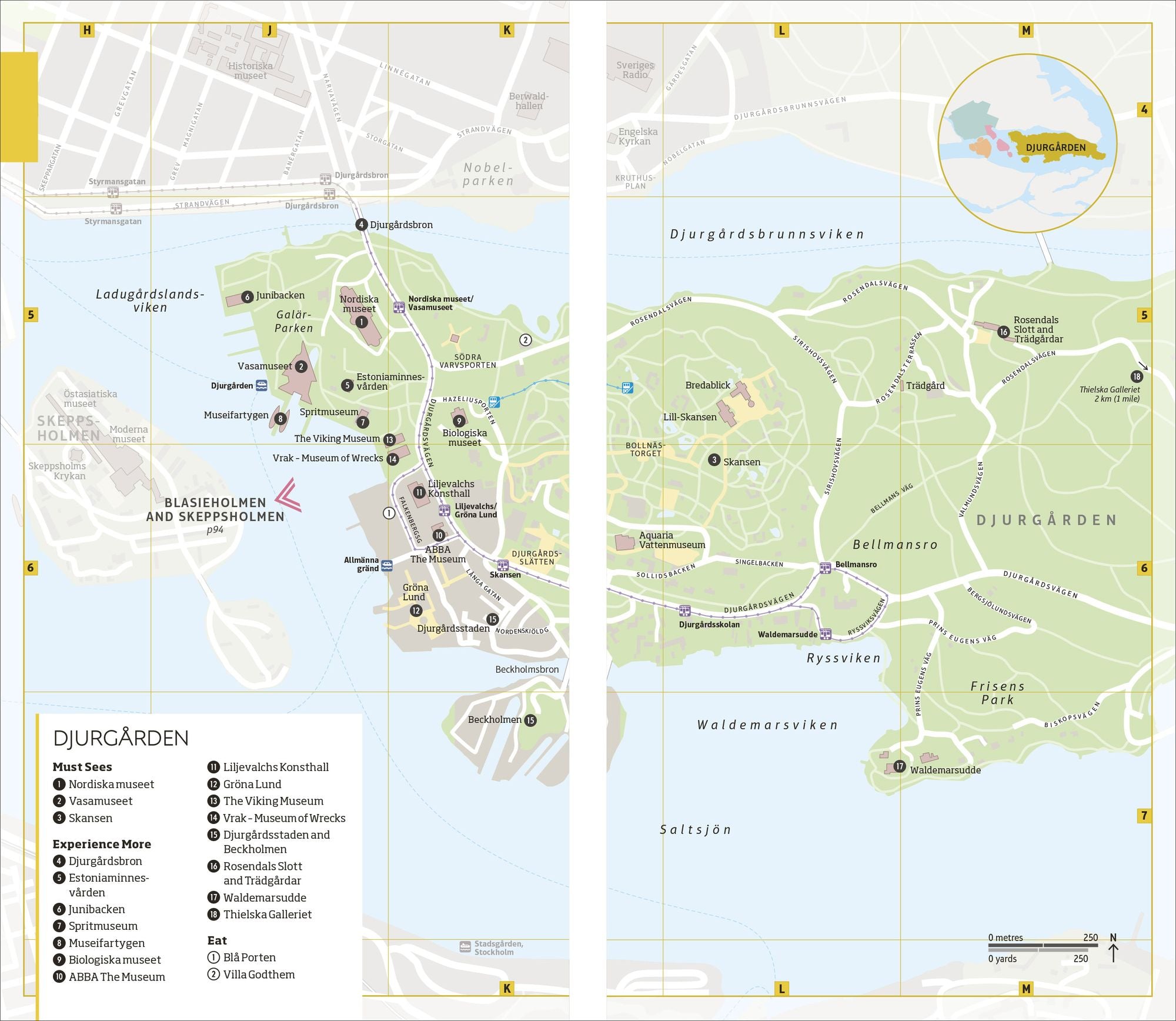 DK Stockholm: Must-See Sights. Culture & History. Detailed Maps & Tours. Covers Gamla Stan, Djurgården, Södermalm