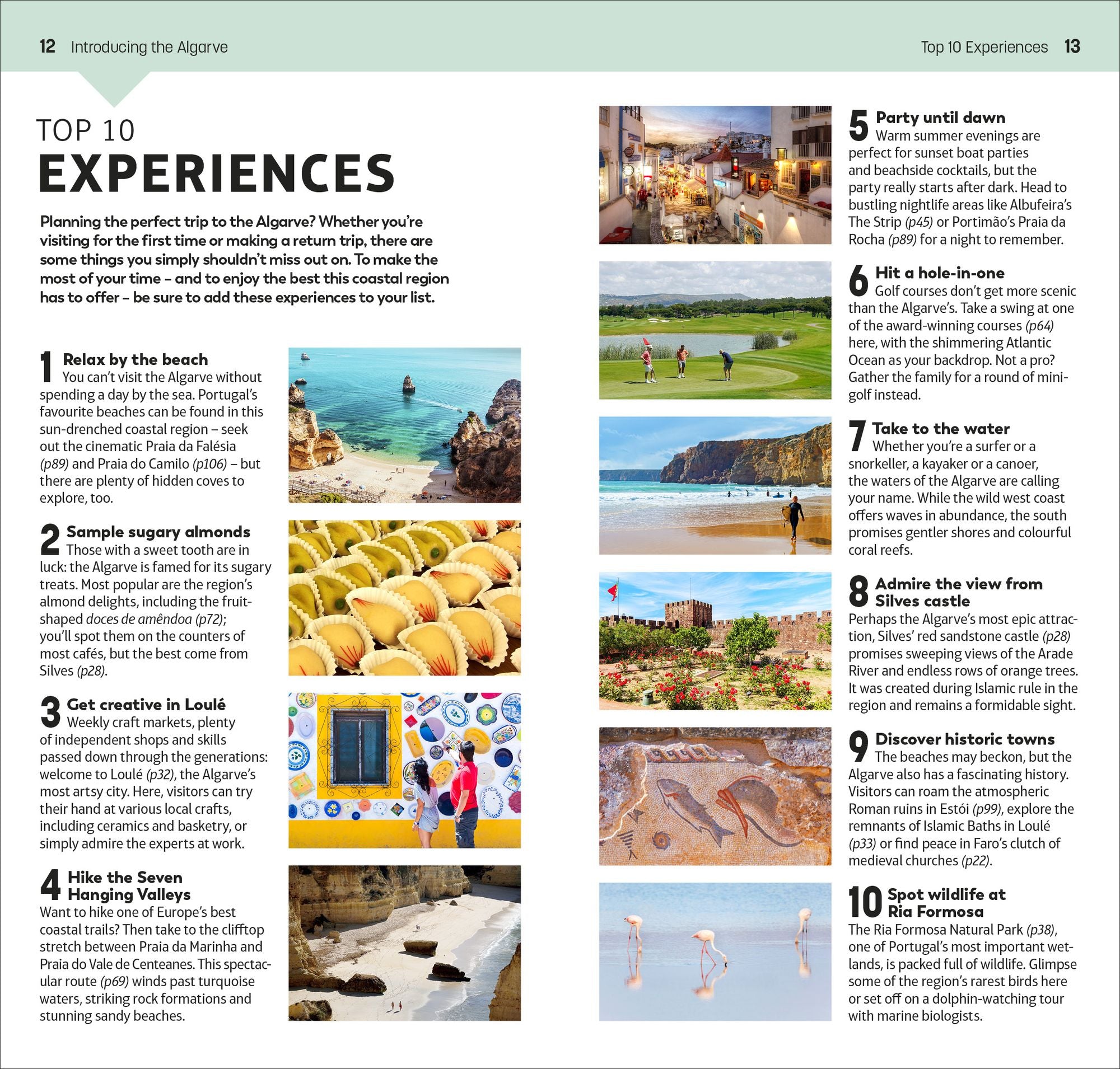 DK Top 10 The Algarve: Top 10 lists for your perfect trip, plus an all-weather folded map
