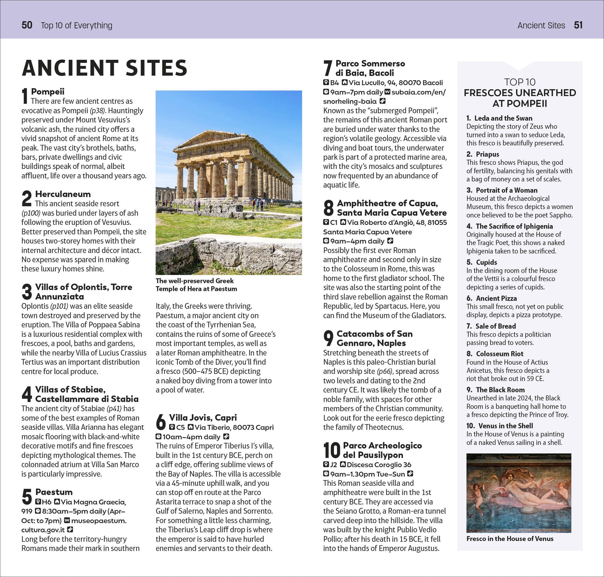 DK Top 10 Naples and the Amalfi Coast: Top 10 lists for your perfect trip, plus an all-weather folded map