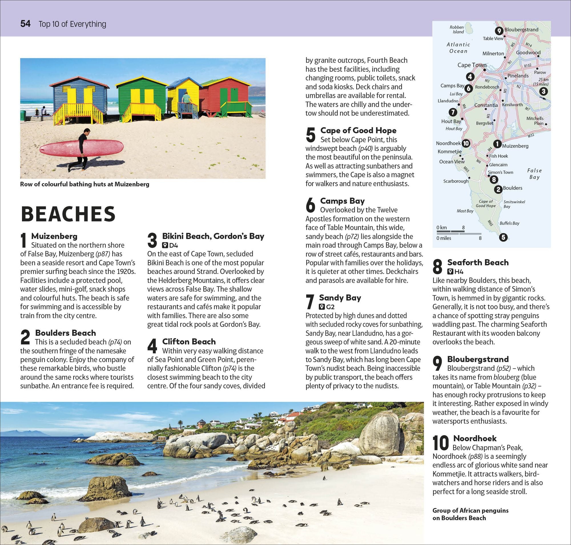 DK Top 10 Cape Town and the Winelands: Top 10 lists for your perfect trip, plus an all-weather folded map