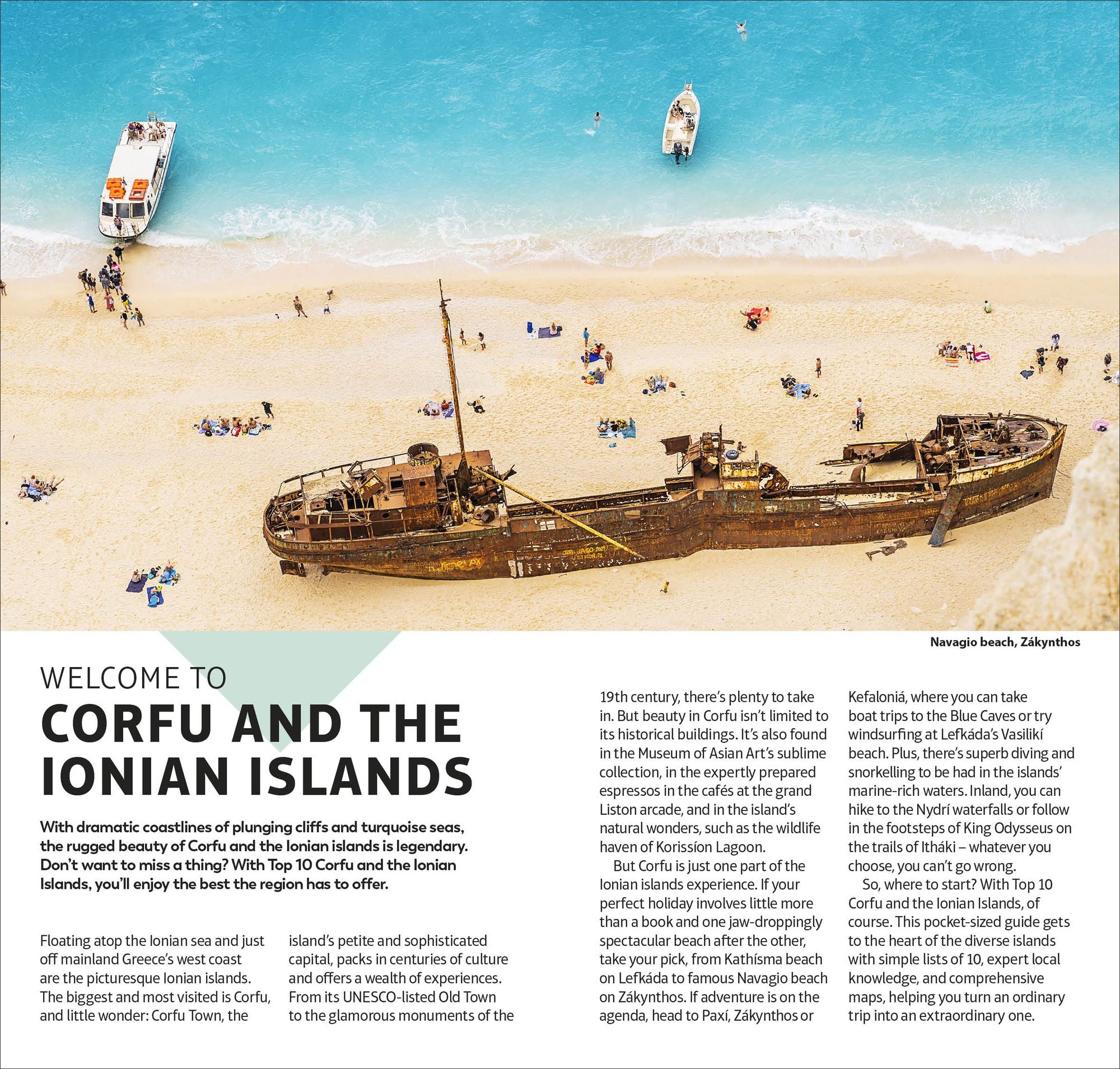 DK Top 10 Corfu and the Ionian Islands: Top 10 lists for your perfect trip, plus an all-weather folded map