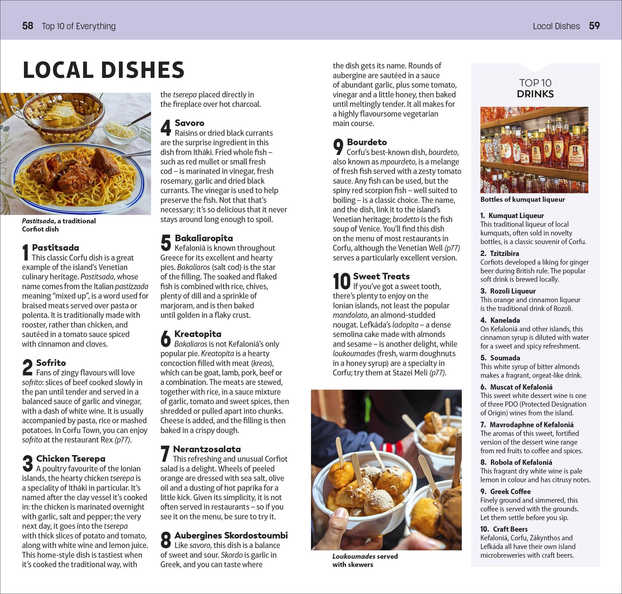 DK Top 10 Corfu and the Ionian Islands: Top 10 lists for your perfect trip, plus an all-weather folded map