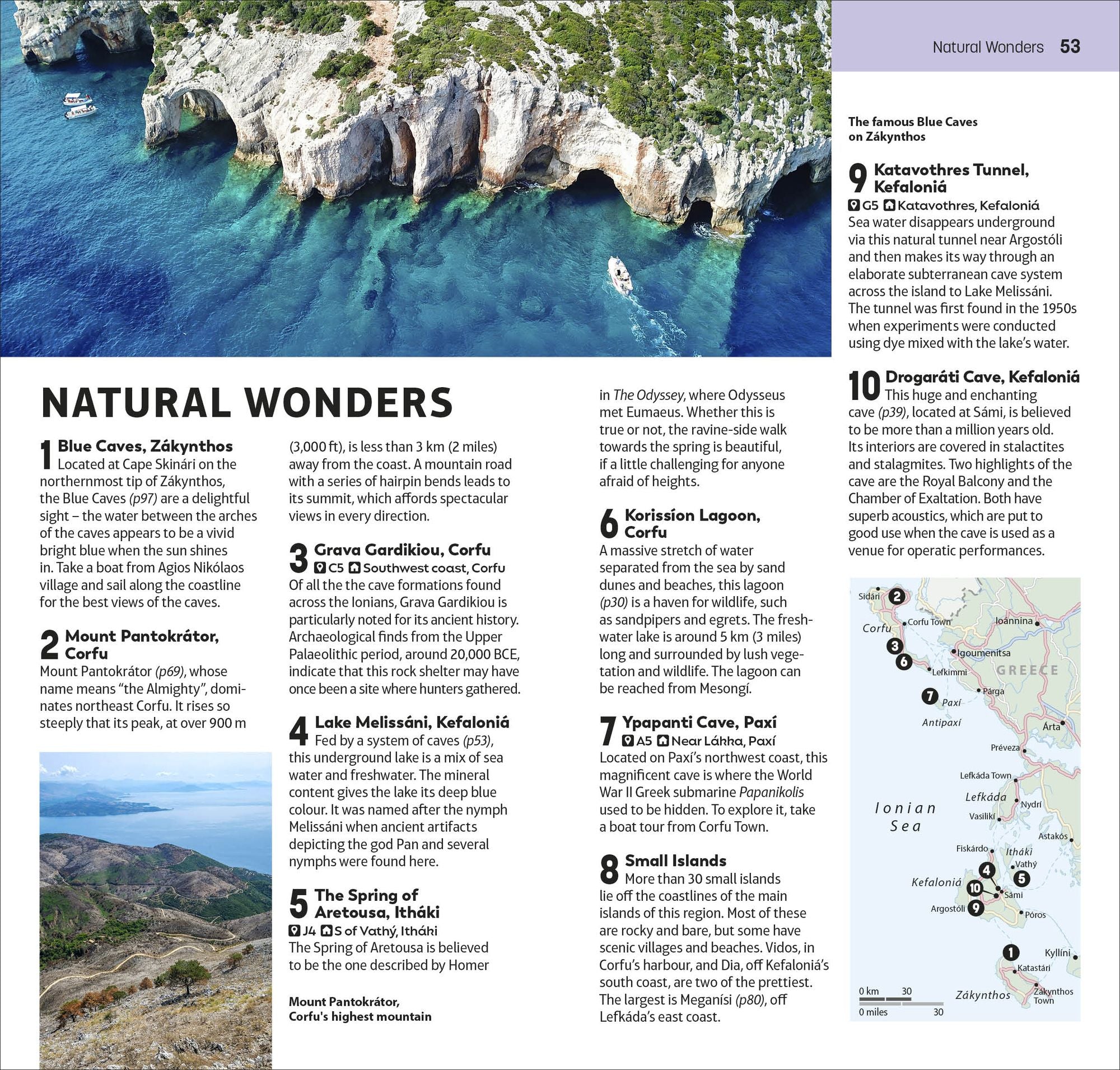 DK Top 10 Corfu and the Ionian Islands: Top 10 lists for your perfect trip, plus an all-weather folded map