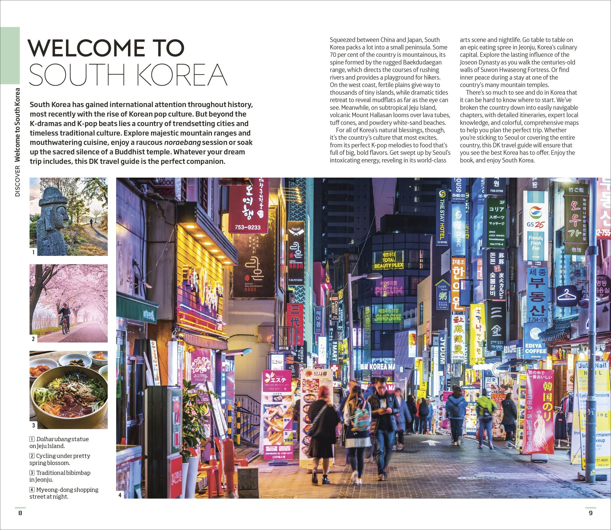 DK South Korea: Must-See Sights. Culture & History. Detailed Maps & Tours. Covers Seoul, Busan, Jeju Island, & more