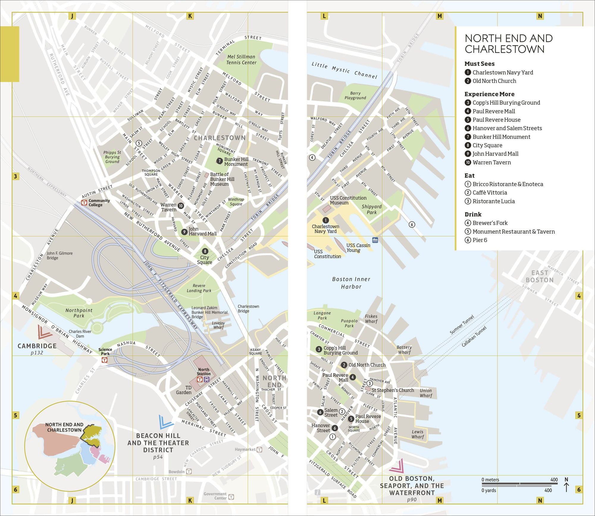 DK Boston: Must-See Sights. Culture & History. Detailed Maps & Tours. Covers North End, Beacon Hill, Back Bay,